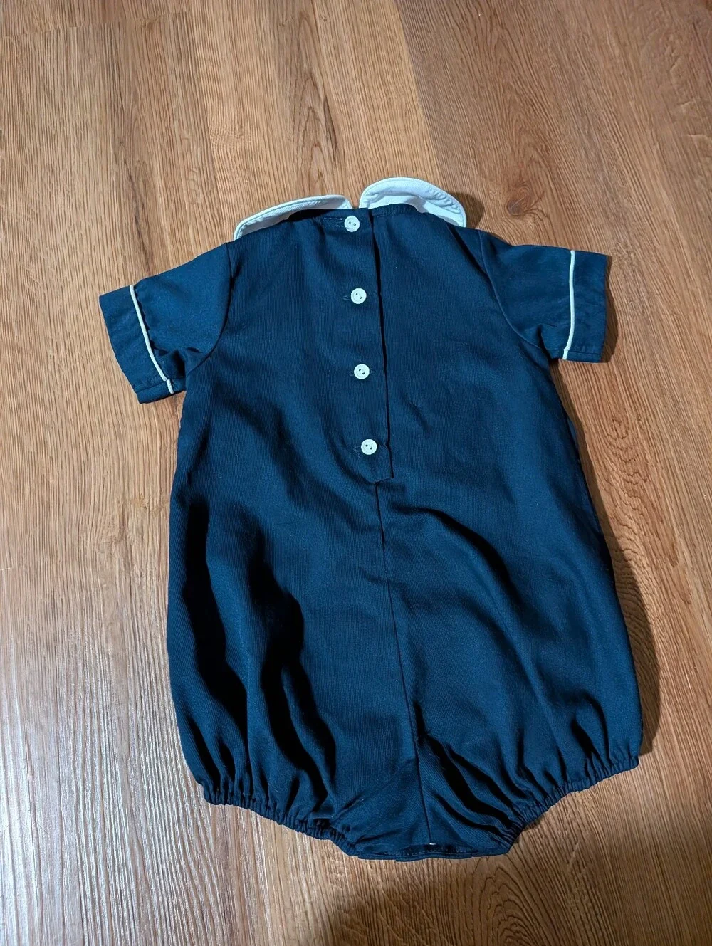 Shrimp & Grits Baby Sailor Outfit 18 Months